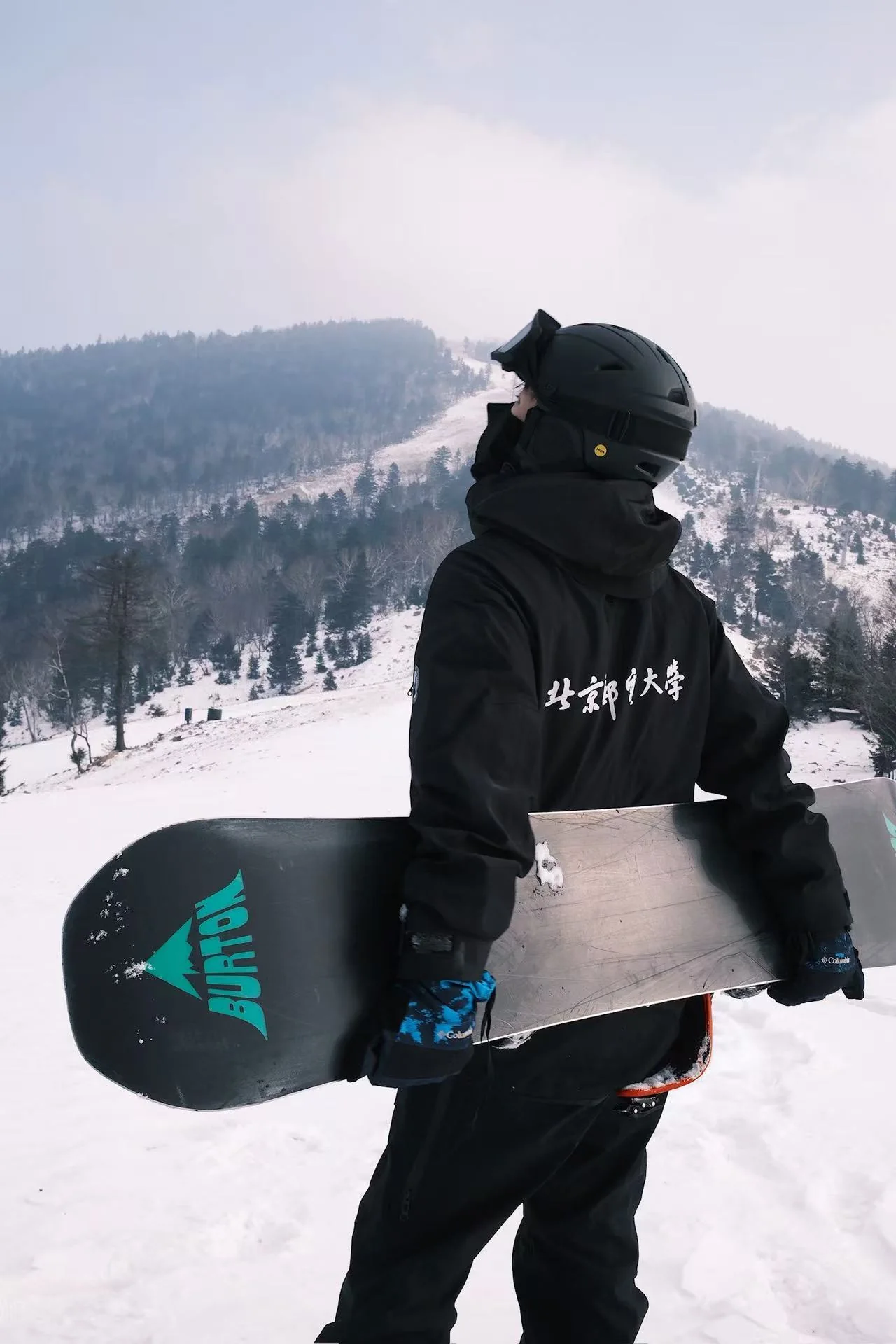 滑雪 · 山下