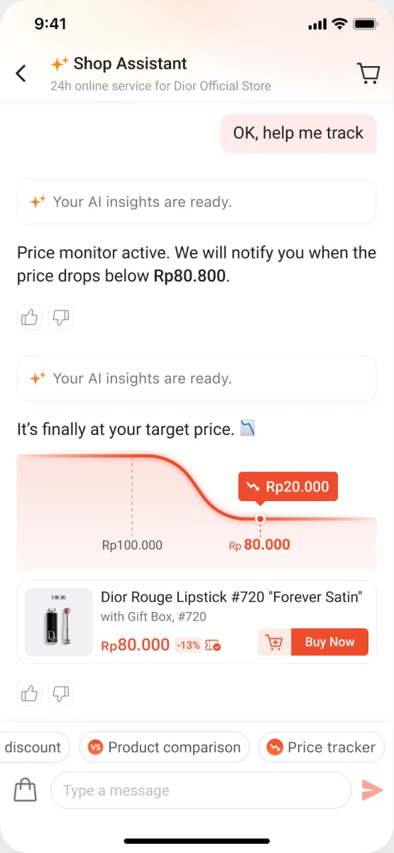 Price Tracker 第6步:降价提醒