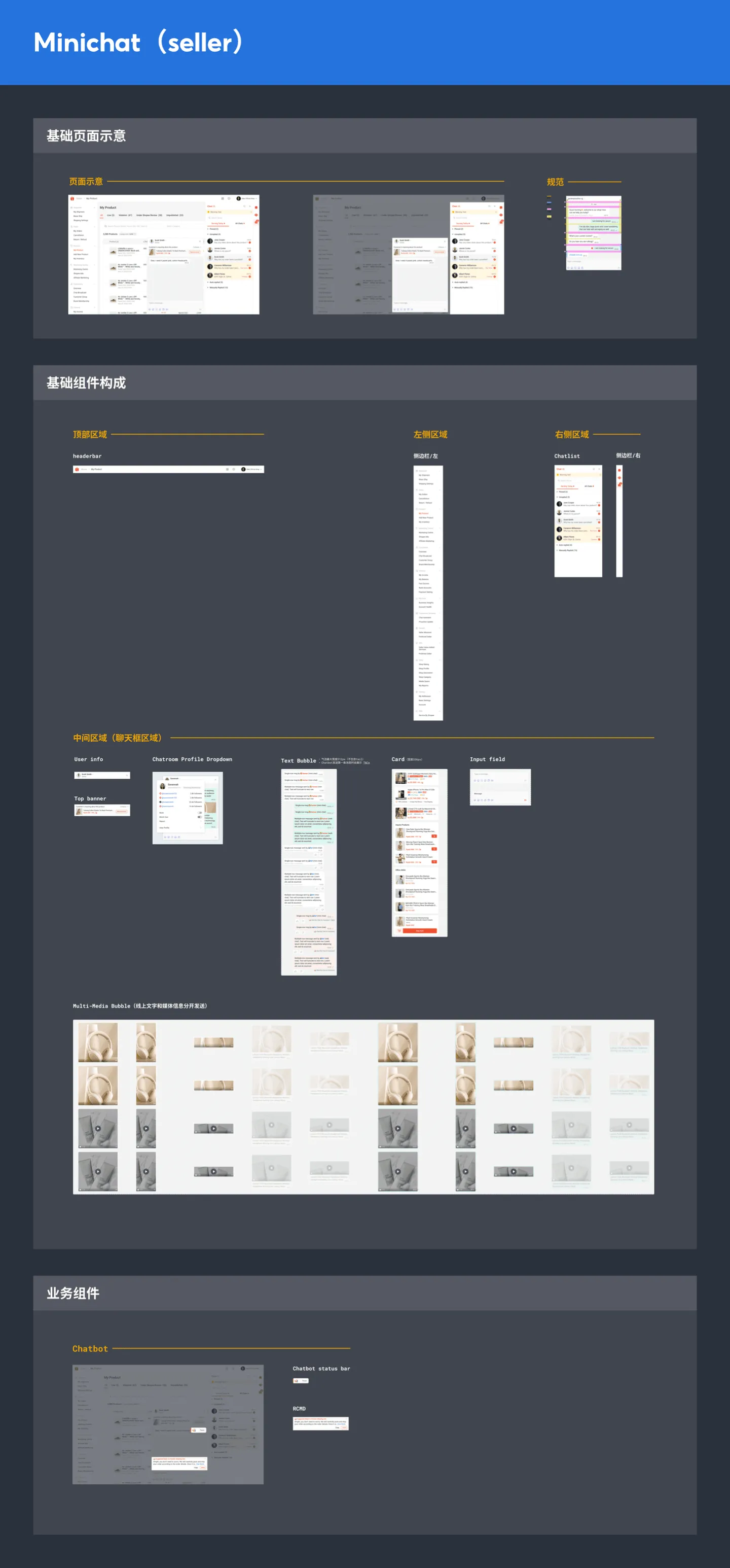 Chat UI Kit:四端状态对应