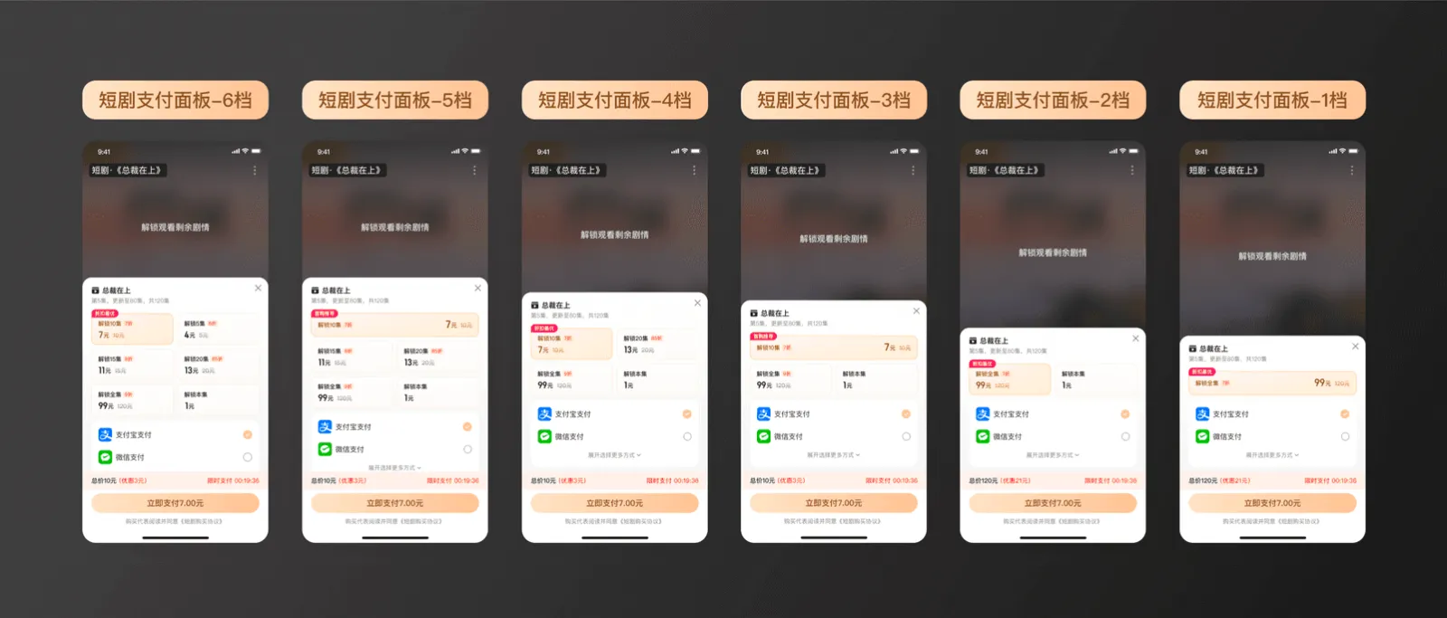 付费短剧场景适配