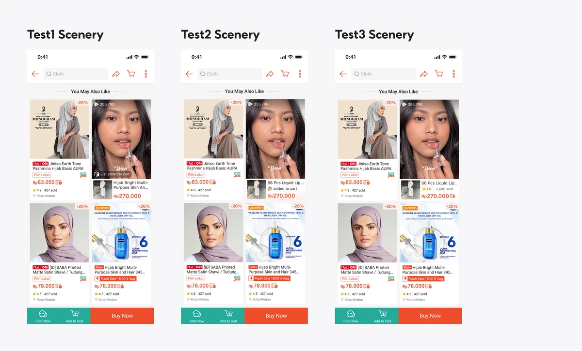 YMAL 1.0 · 三组测试方案:场景图